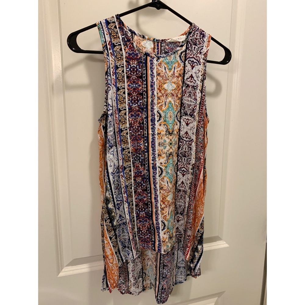 High-low tank-top